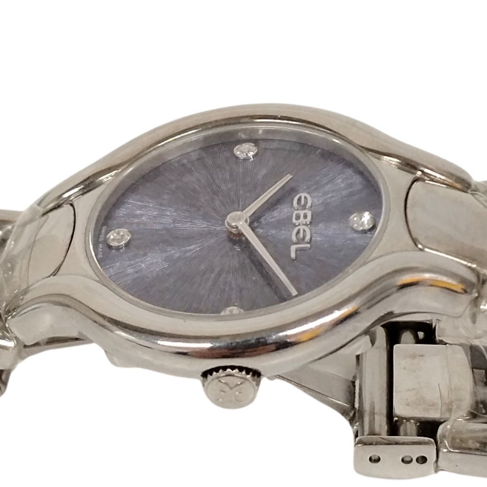 EBEL エベル E9157421 ベルーガ 4Pダイヤ ステンレススチール クォーツ レディース 腕時計 正規品 / C426 EBEL エベル E9157421 ベルーガ 4Pダイヤ ステンレススチール クォーツ