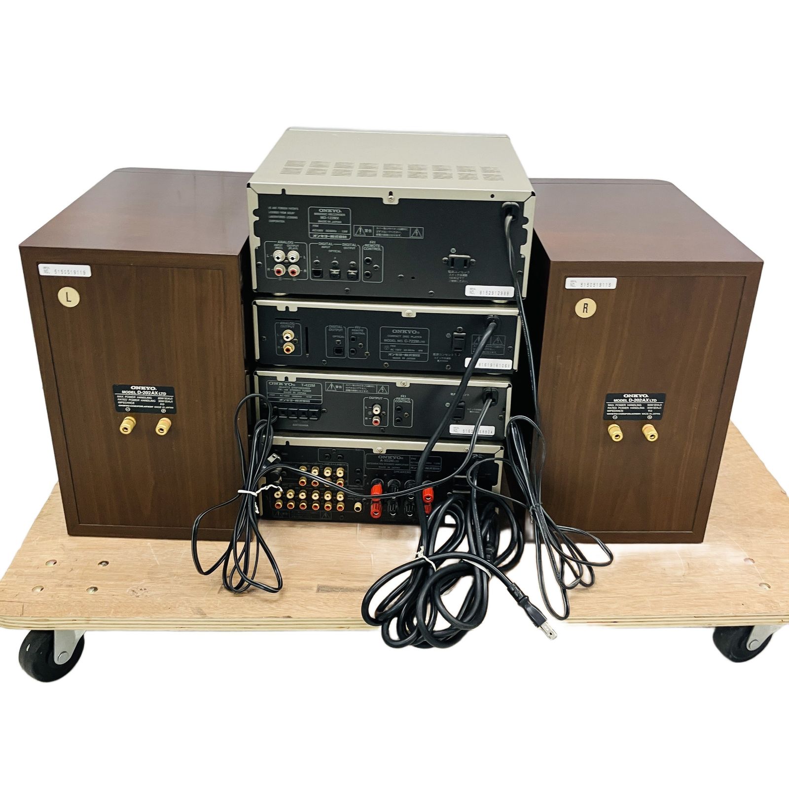 ONKYO C-722M LTD MD-122MX T-422M A-922M LTD D-202AX LTD コンポ
