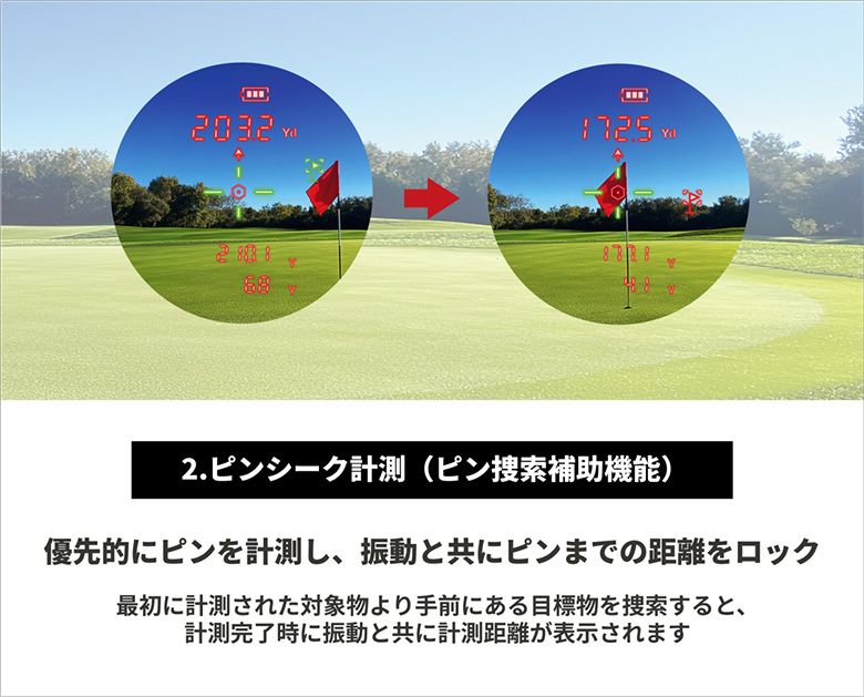ショットナビ Laser Sniper nano GR+ レーザー距離計 【公式 