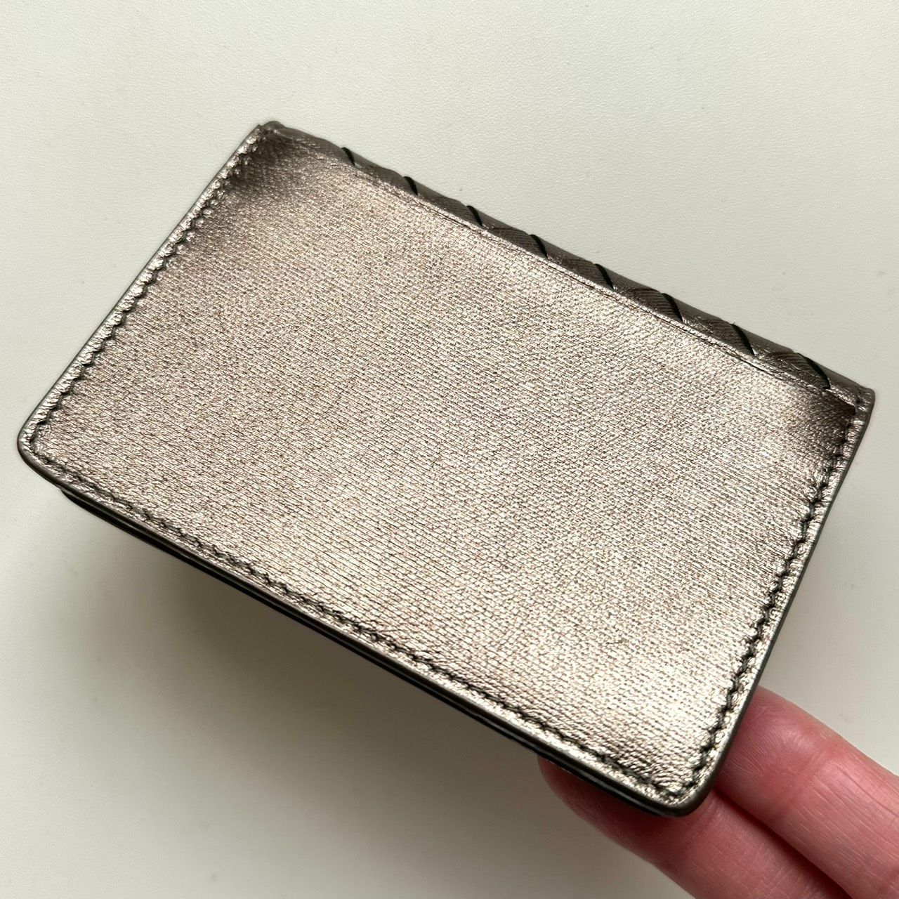ボッテガヴェネタ BOTTEGA VENETA 名刺入れ カードケース イントレ 