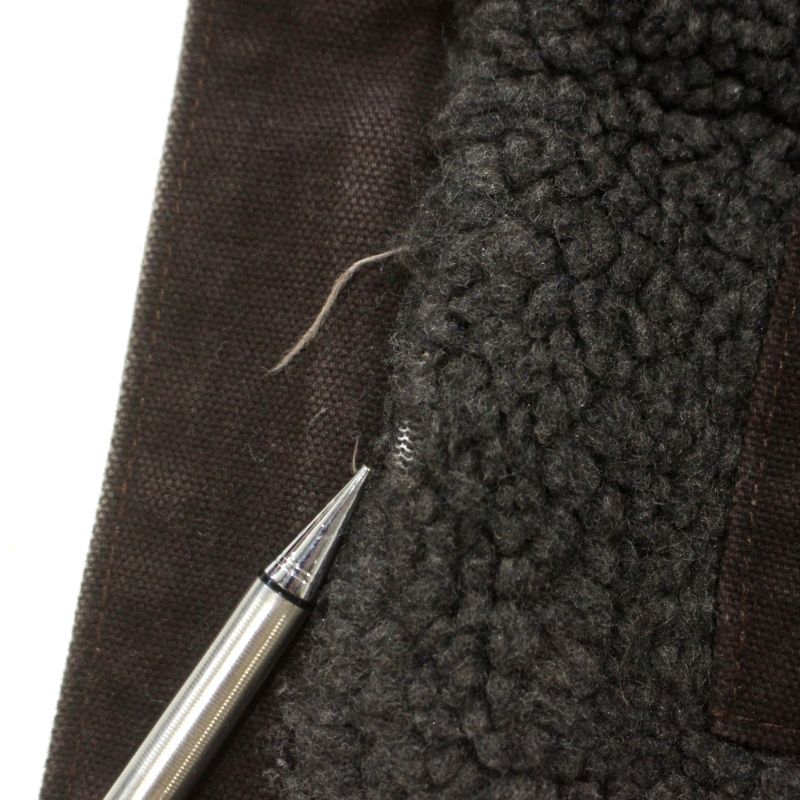 00s Carhartt 裏地ボア ダック ベスト メンズ 表記Sサイズ - メルカリ