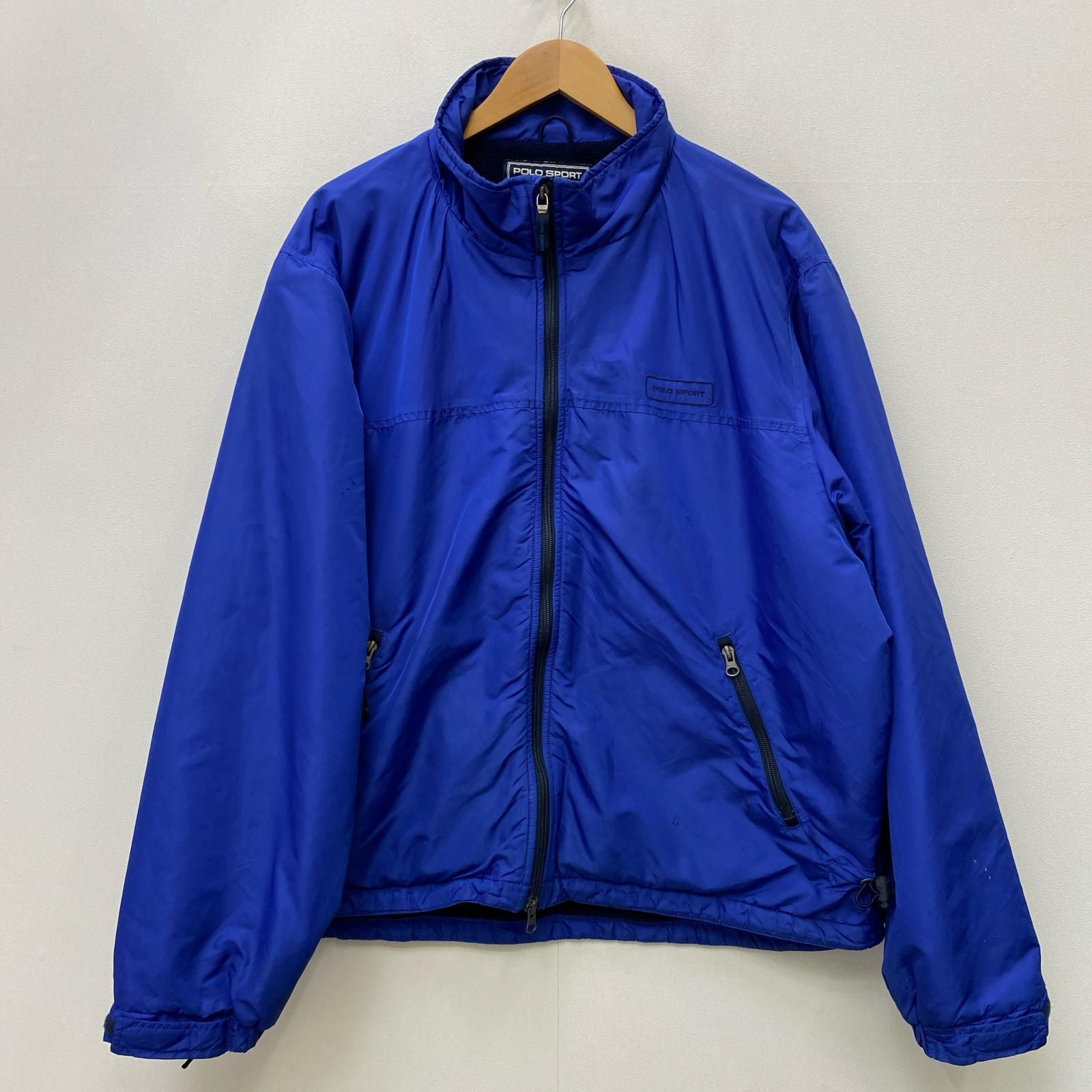 【加古川店】 中古 POLO RALPH LAUREN | ポロ・ラルフローレン ナイロンジャケット 裏地フリース ネイビー サイズ：XL 【92】 加古川店】 中古 POLO RALPH LAUREN | ポロ・ラルフローレン ナイロン