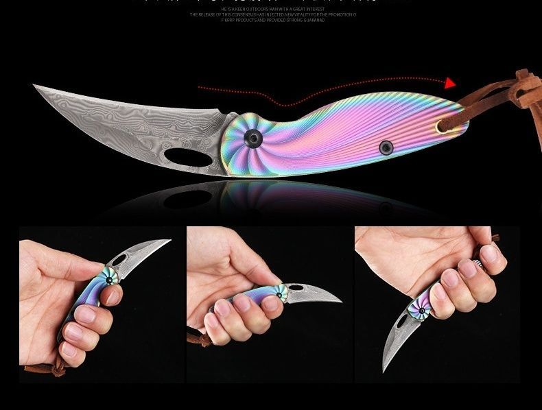 本革ストラップ付き EDC