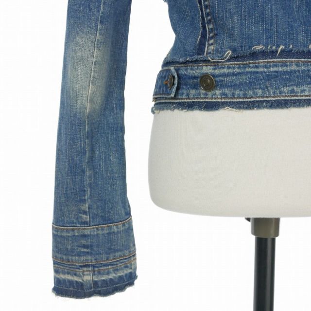 シーバイクロエ SEE BY CHLOE ノーカラーデニムジャケット ブルゾン