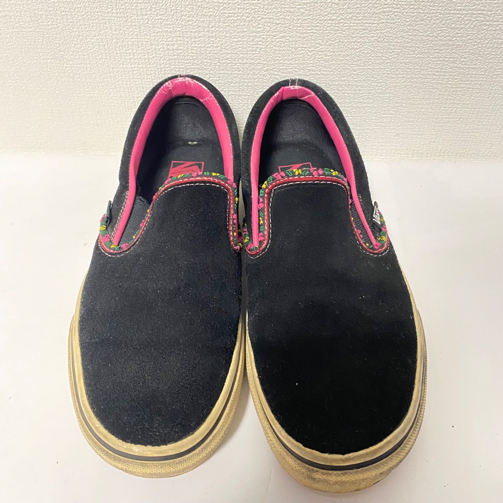 限定モデル】VANS SLIP-ON SUEDE （ブラック/チロリアン） スエード 