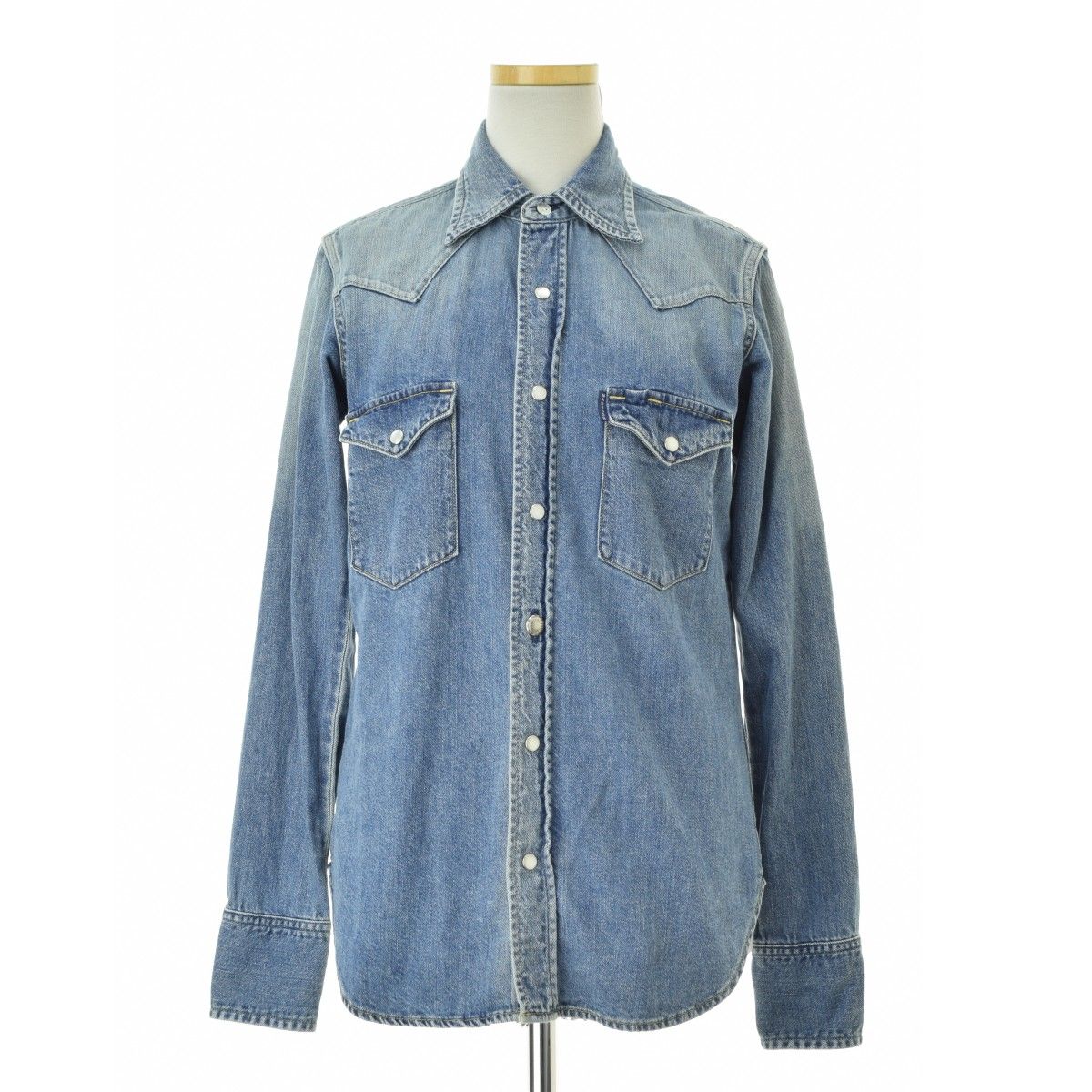 MADISONBLUE】MB244-5001 WESTERN SHIRTS デニム長袖シャツ - メルカリ