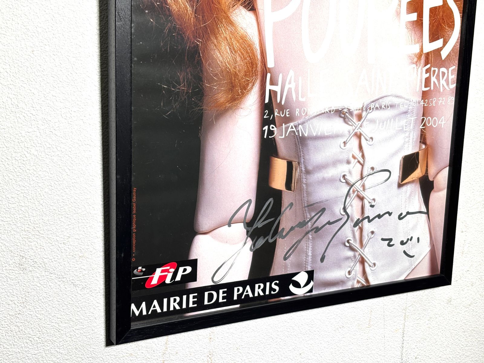 四谷シモン poupées ポスター 直筆サイン 入り かぶせ箱 額装 真作【4