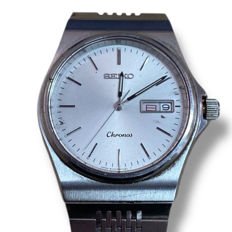 60]260130-10037-4553 SA300 SEIKO Chronos 5H23-7D20 デイデイト 文字