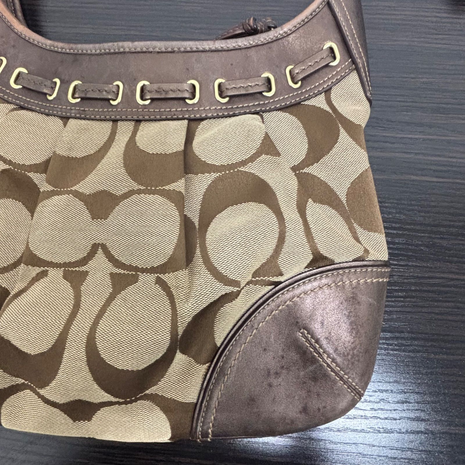 coach☆ショルダーバッグ r)COACH コーチ ショルダー バッグ 12718 シグネチャー リボン ワン