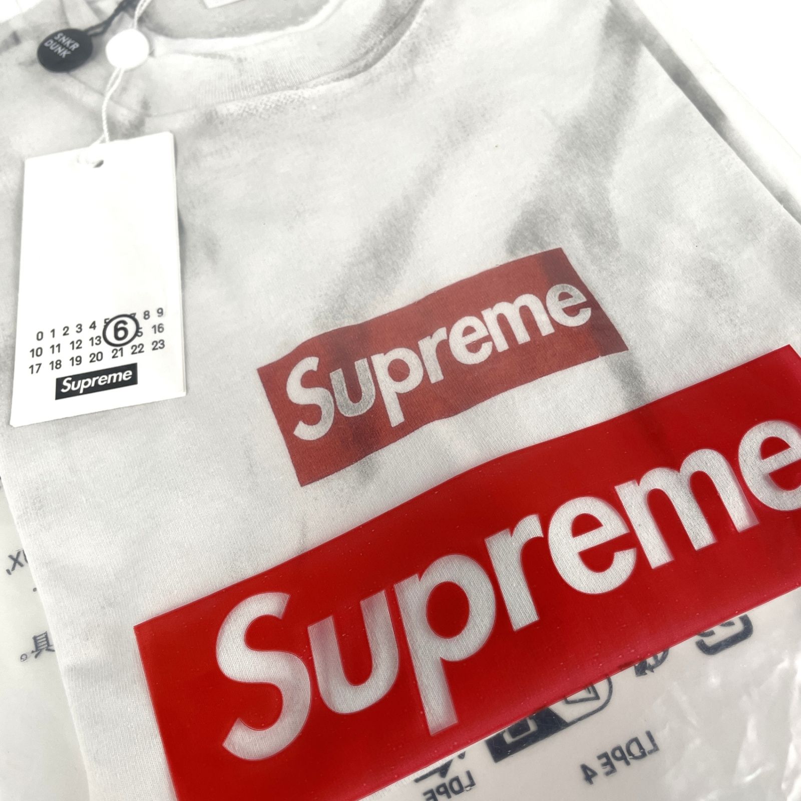 タグ付 SUPREME MM6 Maison Margiela シュプリーム メゾン マルジェラ