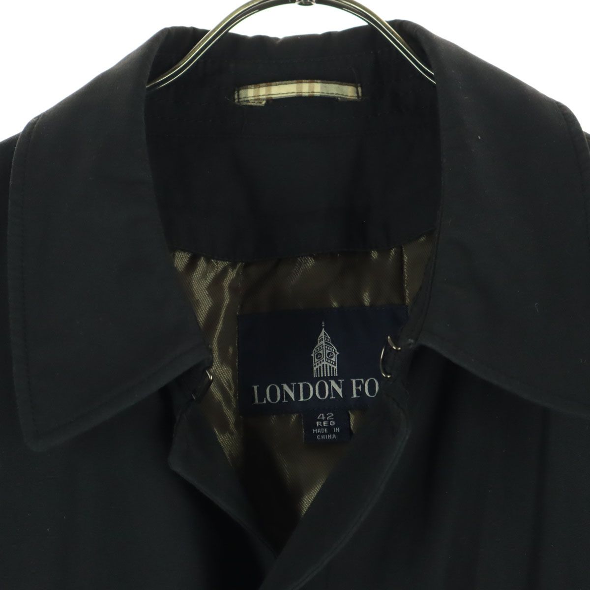 LONDON FOG ロンドンフォグ 長袖 中綿ライナー ステンカラーコート 42