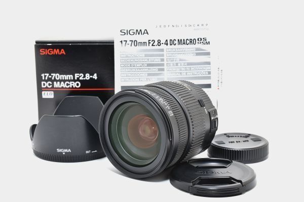 カメラ ☆極上品☆ SIGMA シグマ 17-70mm F2.8-4 DC MACRO HSM