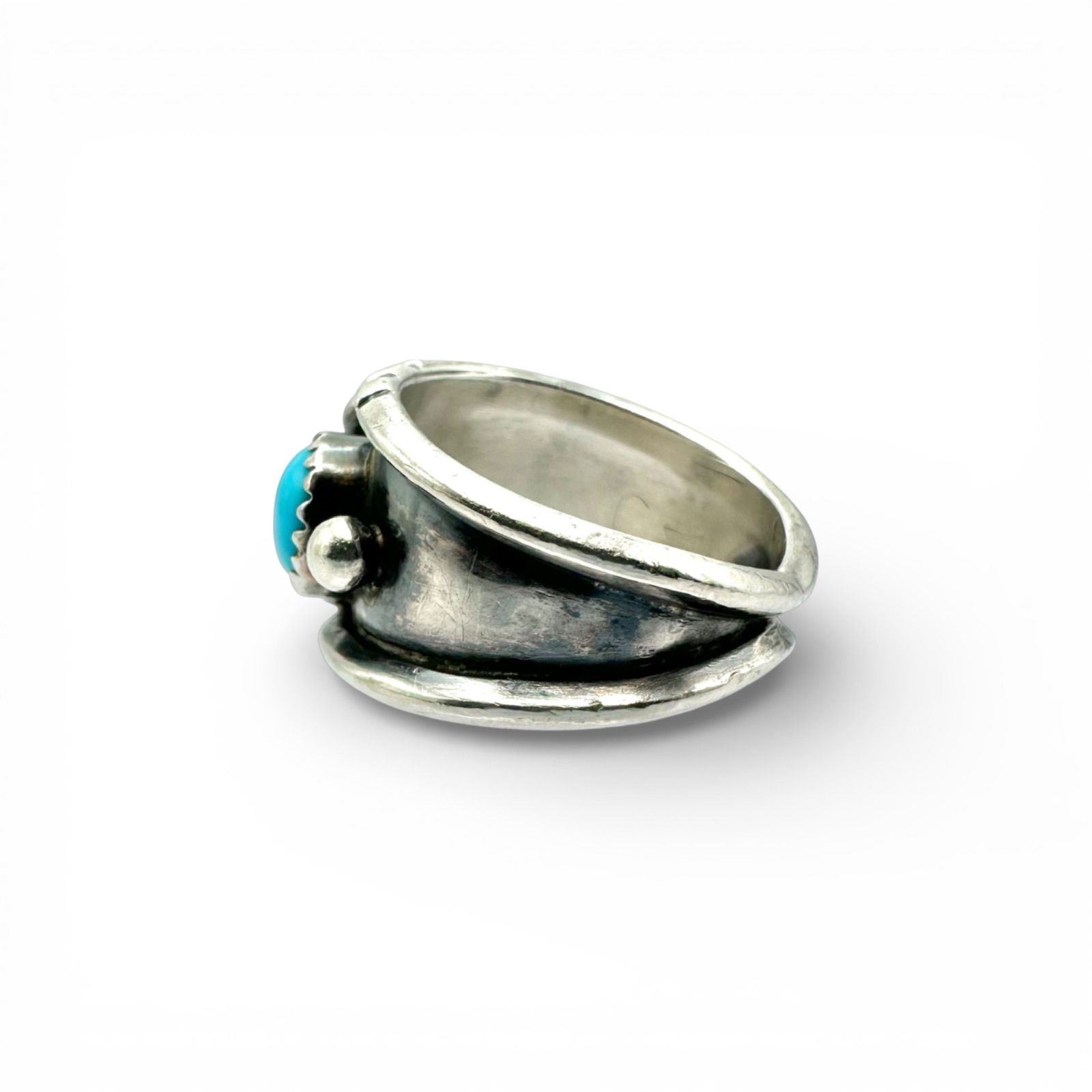 3連ターコイズ】ナバホジュエリー Sterling Silver 925 刻印 Vintage