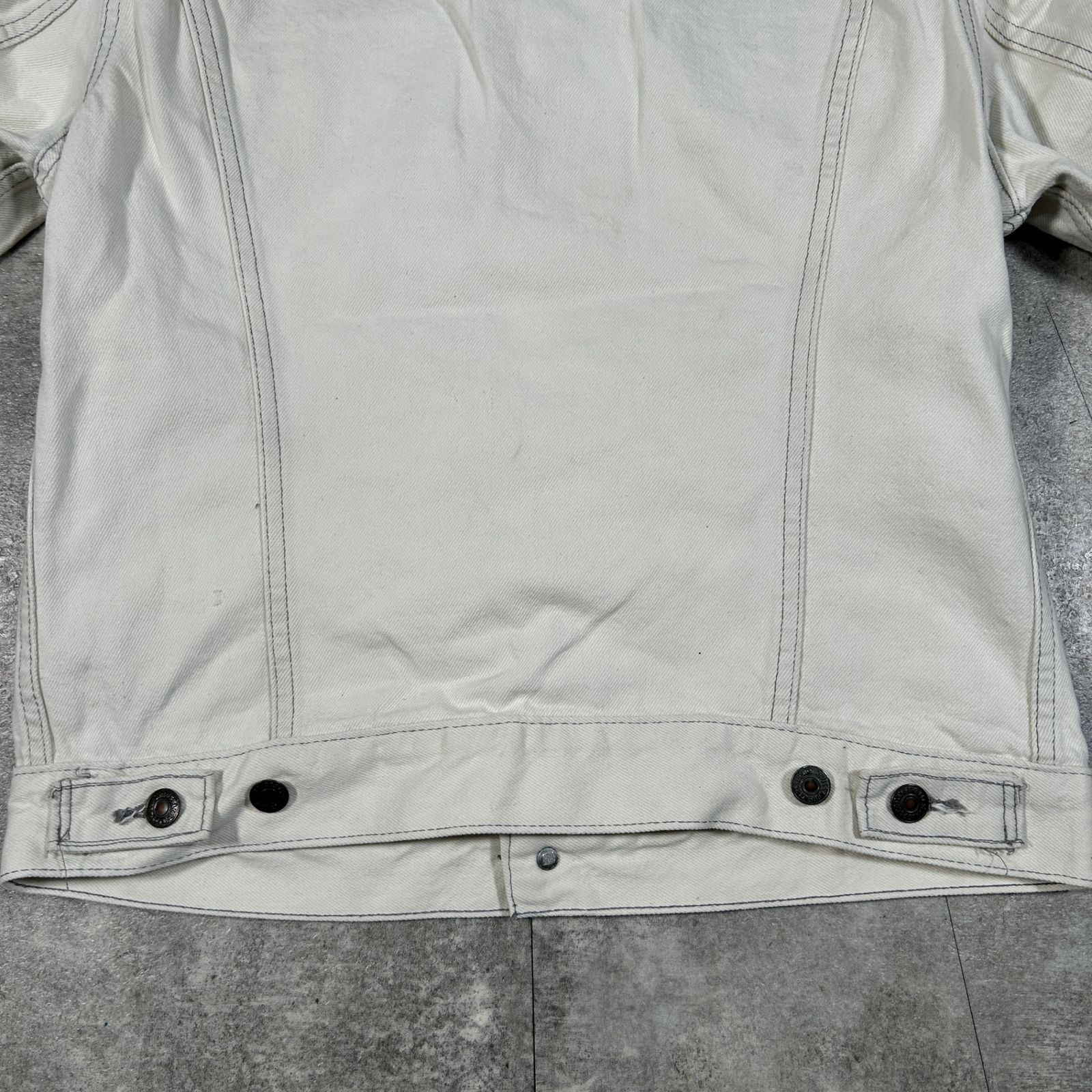 LEVI'S リーバイス デニムジャケット Gジャン ホワイト コットン