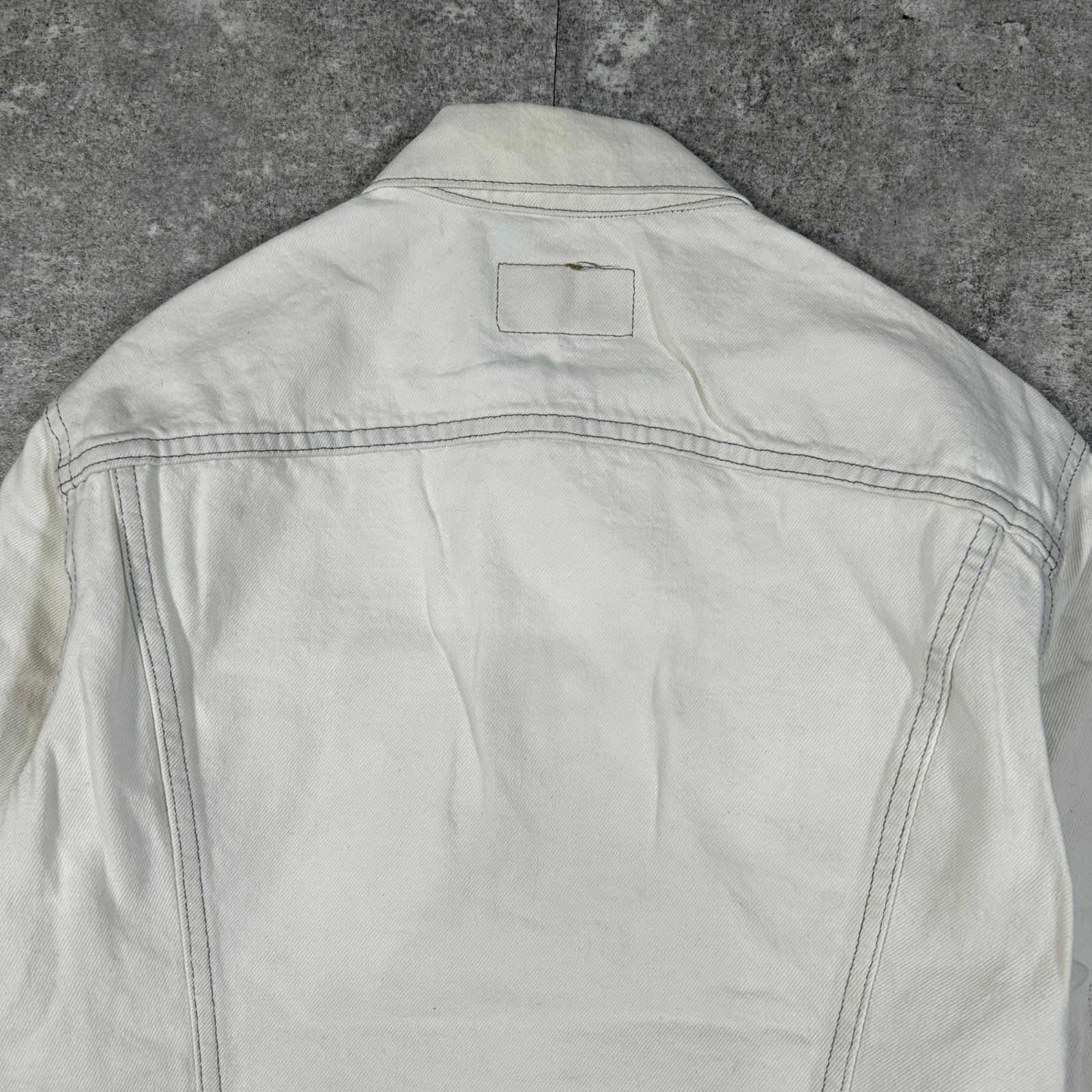LEVI'S リーバイス デニムジャケット Gジャン ホワイト コットン