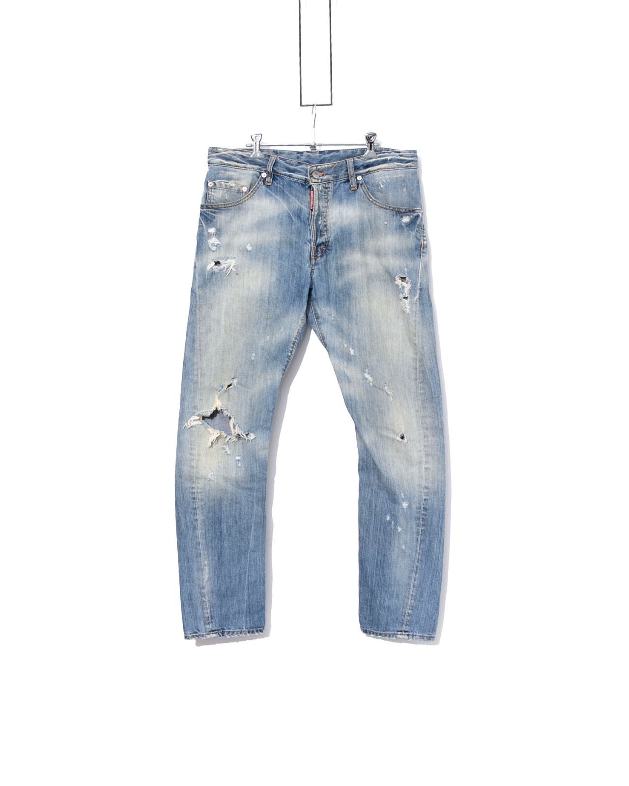 ディースクエアード) DSQUARED2 中古・古着通販DSQUARED2 ダメージ加工 
