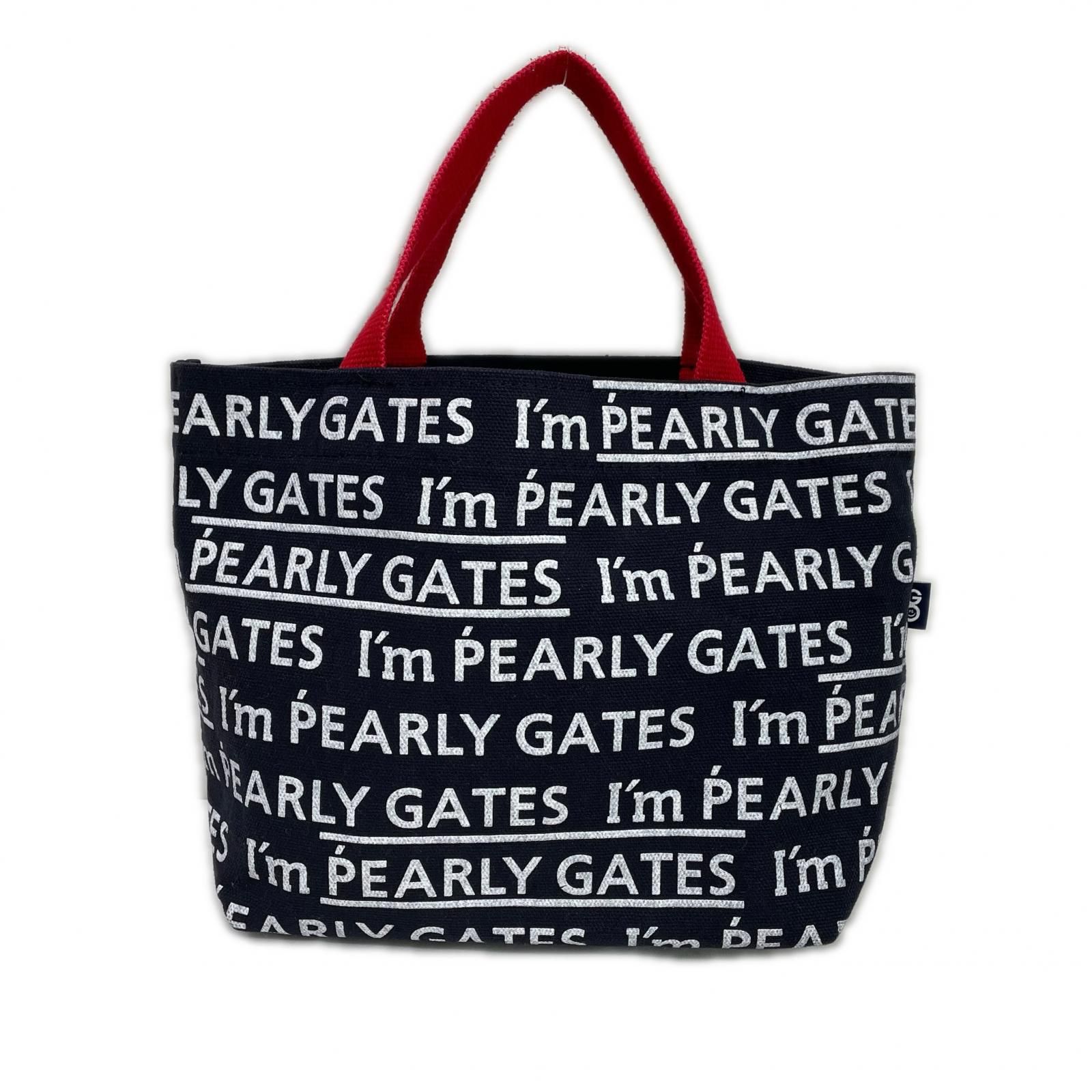 中古 パーリーゲイツ PEARLY GATES カートバッグ ネイビー 紺