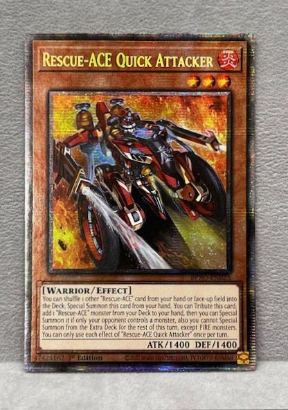 遊戯王 英語 北米版 R-ACEクイック・アタッカー スターライトレア 1st