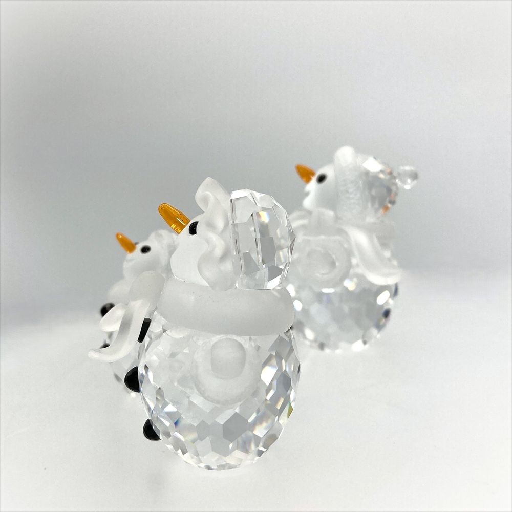 スワロフスキー SWAROVSKI スノーマン ミニスノーマン スノーウーマン