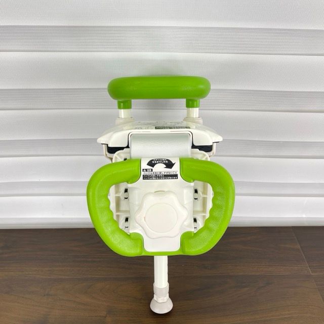 お風呂グリップ【中古】アロン化成 安寿 536632 ユニットバス対応浴槽手すり USTシリーズ グリーン 最大80kg 洗い場取り付け 介助/515925