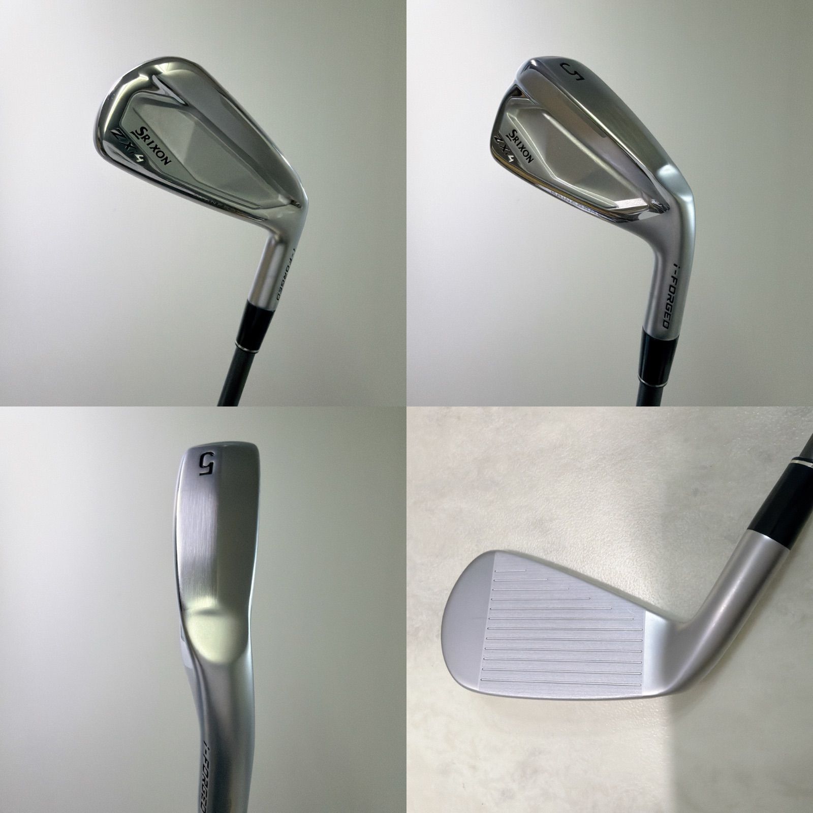 美品 ダンロップ DUNLOP スリクソン ZXi4 5番単品アイアン Miyazaki AX 