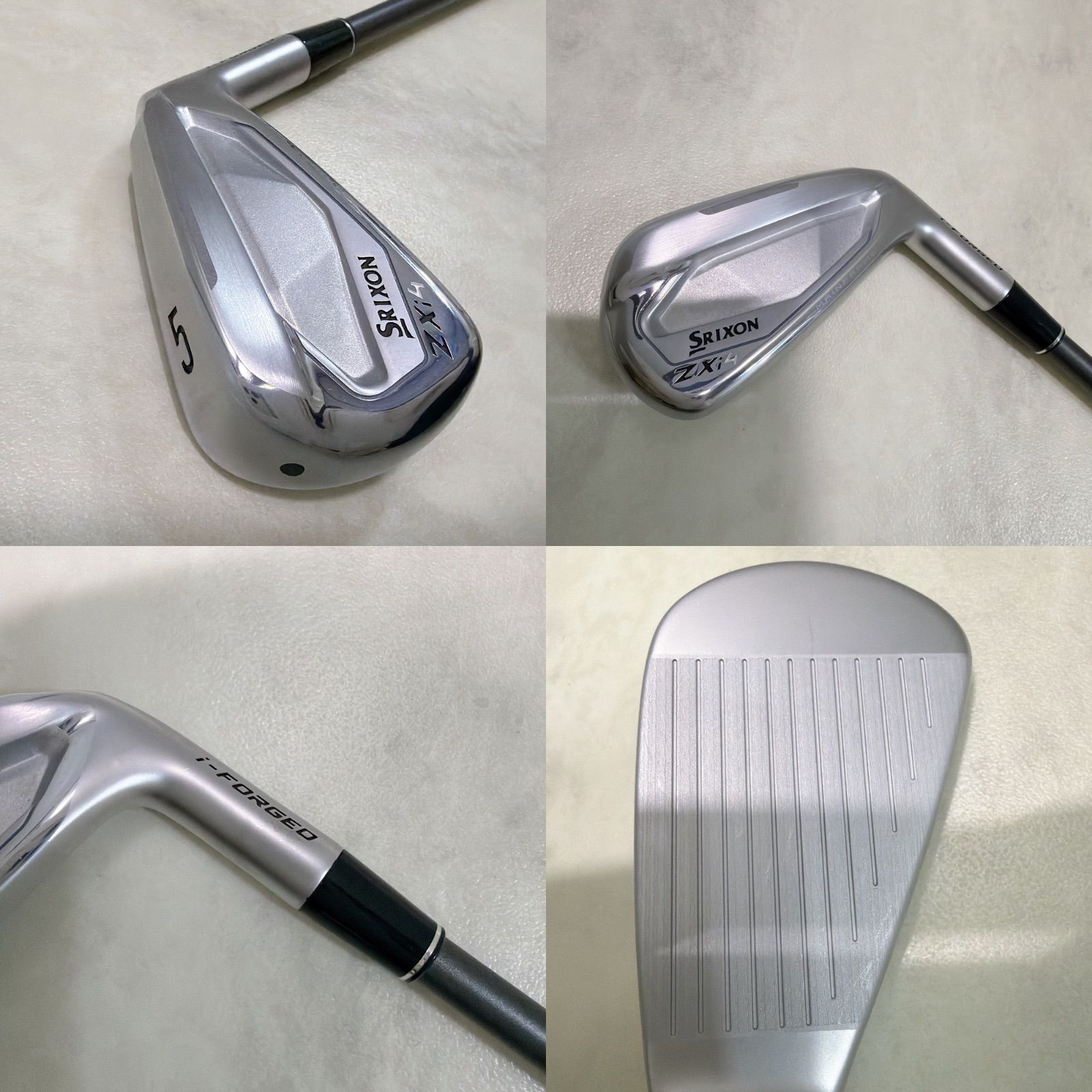 美品 ダンロップ DUNLOP スリクソン ZXi4 5番単品アイアン Miyazaki AX