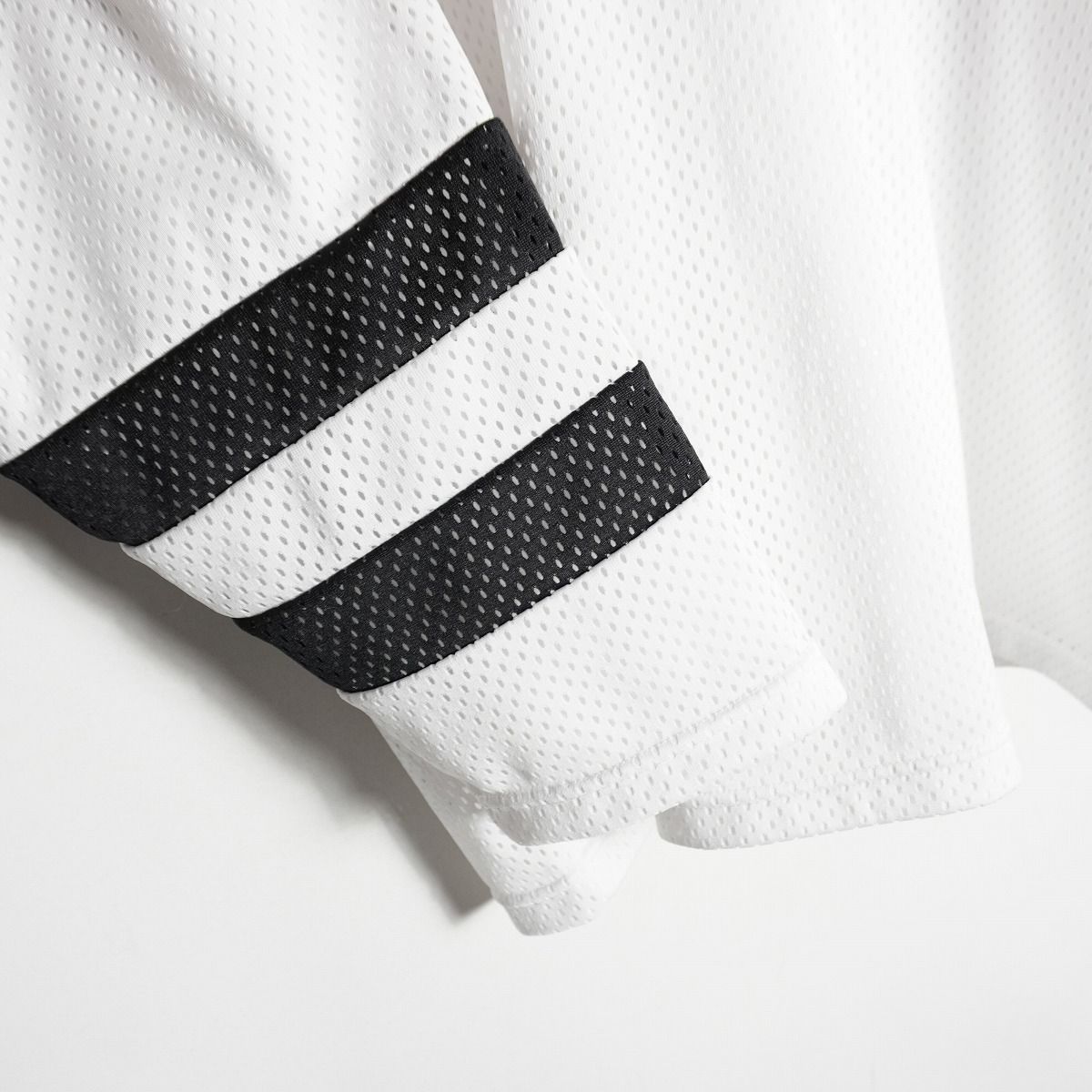 WTAPS ダブルタップス NETMINDER LS POLY WHITE メッシュ カットソー