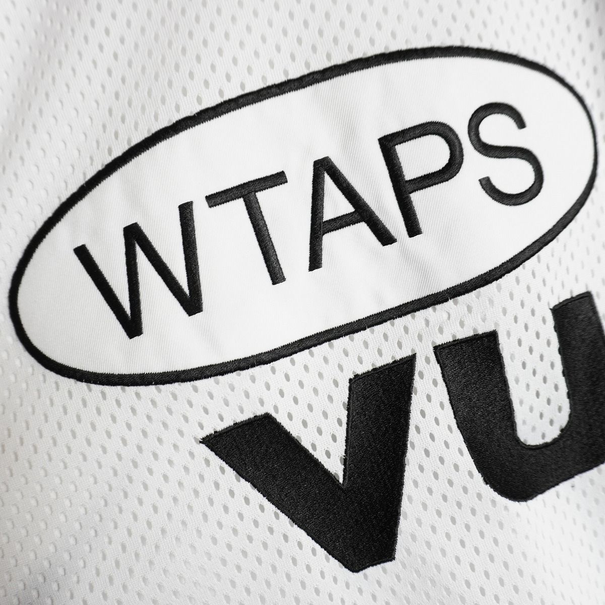 WTAPS ダブルタップス NETMINDER LS POLY WHITE メッシュ カットソー 