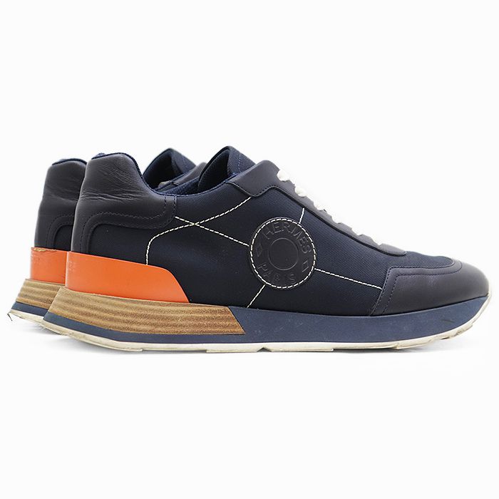 HERMES エルメス ドライブスニーカー メンズ サイズ 41 レザー × 高