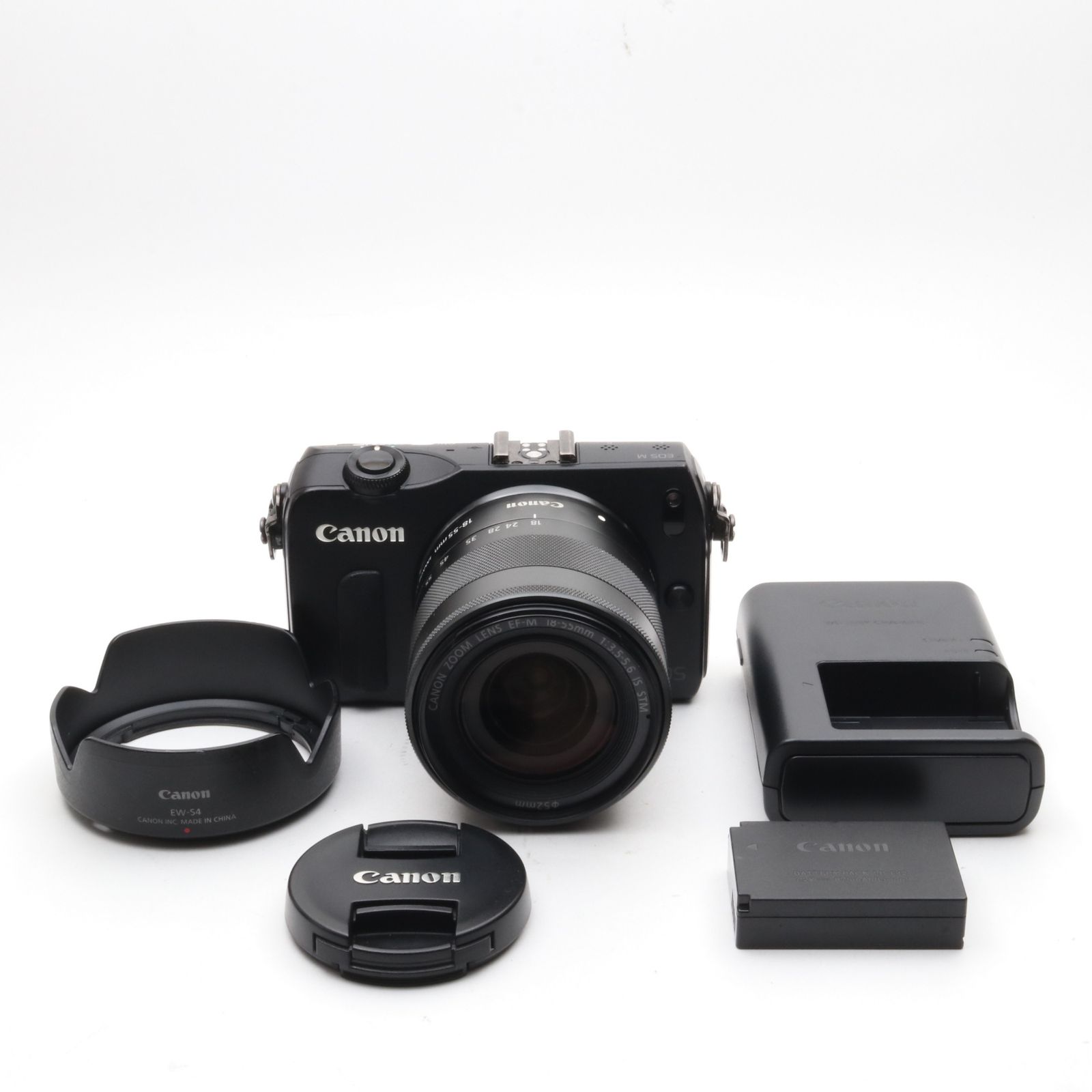 Canon ミラーレス一眼カメラ EOS M ボディ ブラック EOSMBK-BODY Canon 