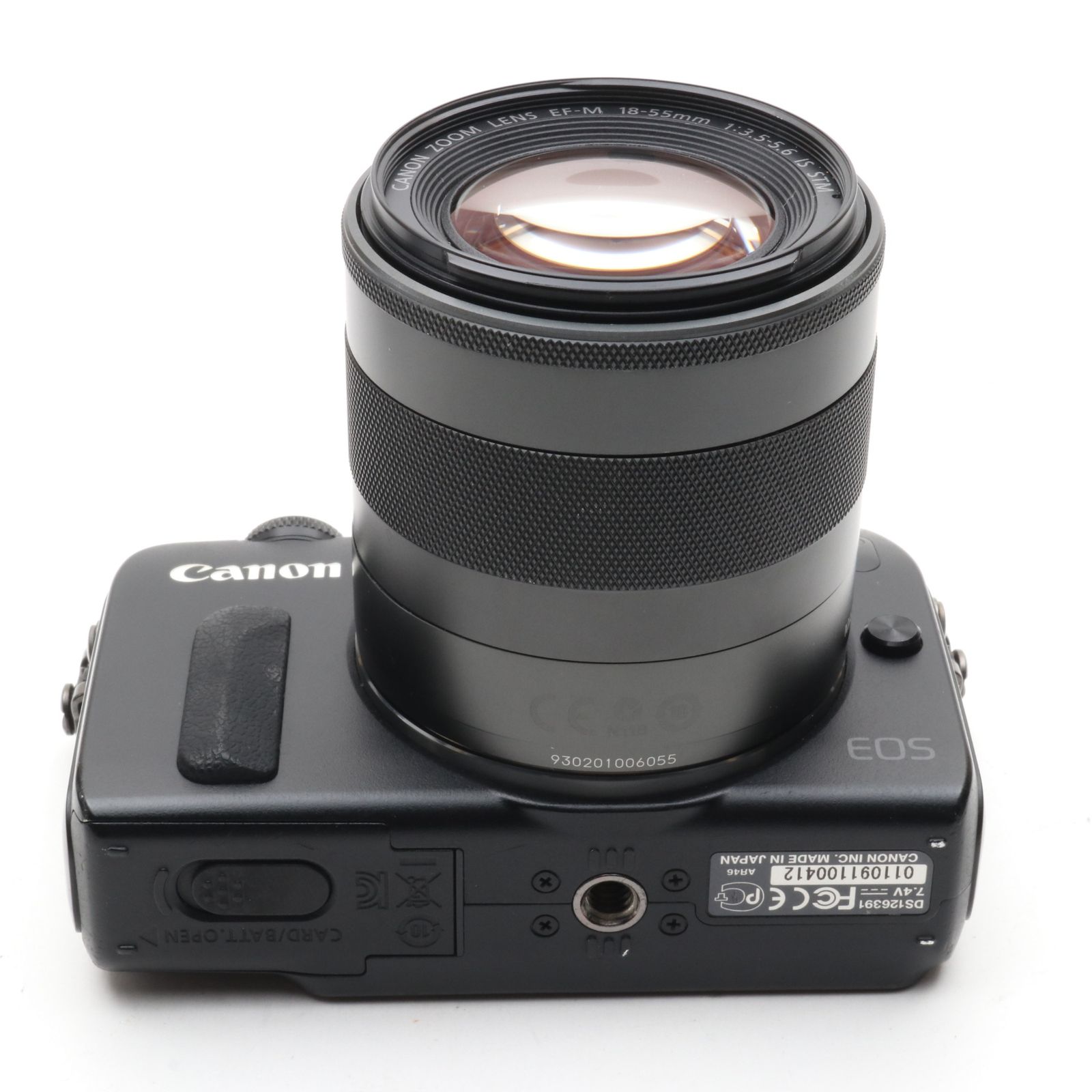 Canon ミラーレス一眼カメラ EOS M レンズキット EF-M18-55mm F3.5-5.6 
