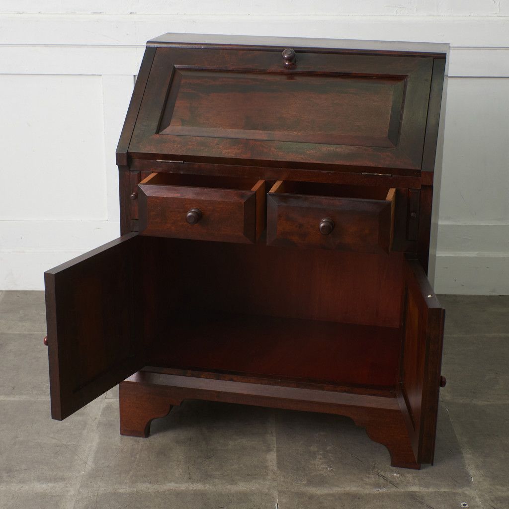 定価35万 松本民芸家具 60型 ビューロー 机 ライティングビューロー