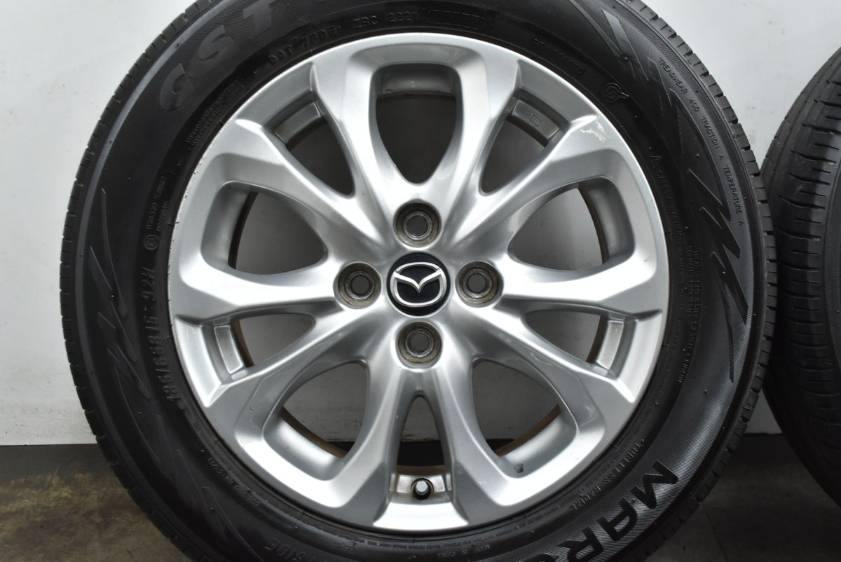 車 良好品マツダ デミオ 純正 15in 5.5J +40 PCD100 CST MARQUIS