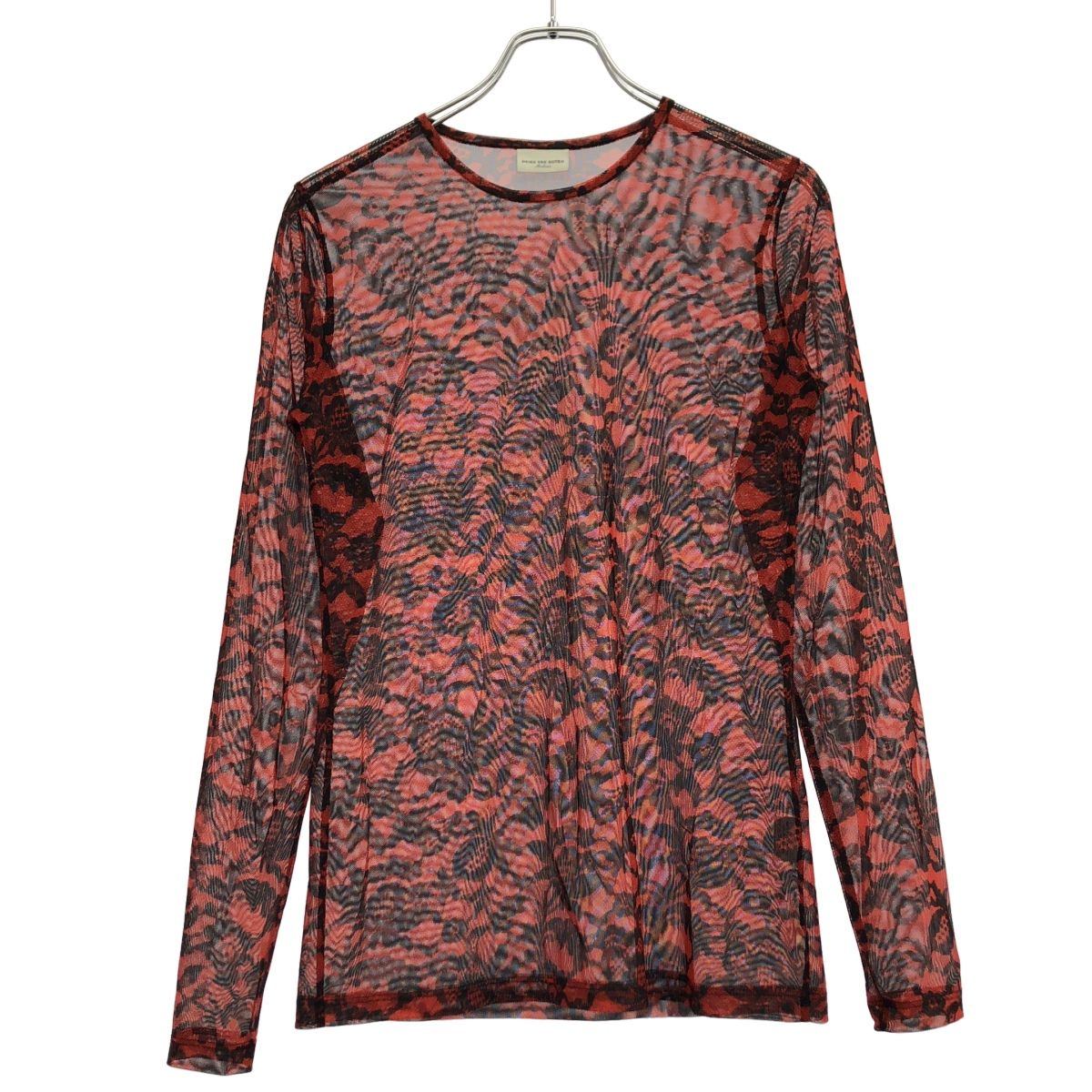 DRIES VAN NOTEN ドリスヴァンノッテン フラワーシアーメッシュ 