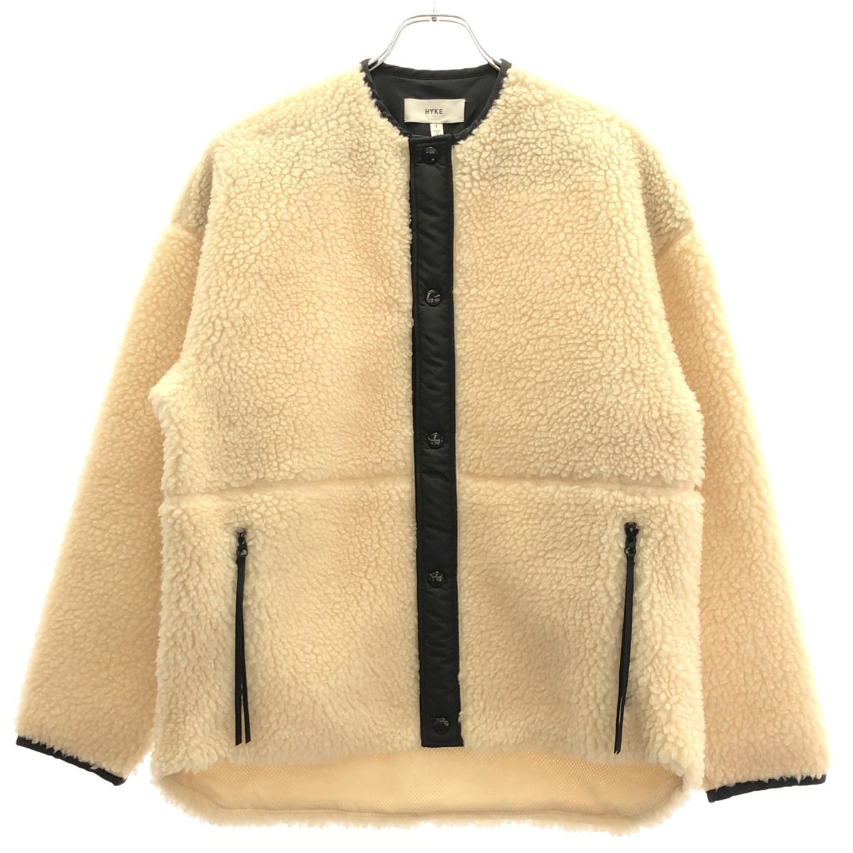 HYKE ハイク 21AW FAUX SHEARLING JACKET ボアフリースジャケット 212