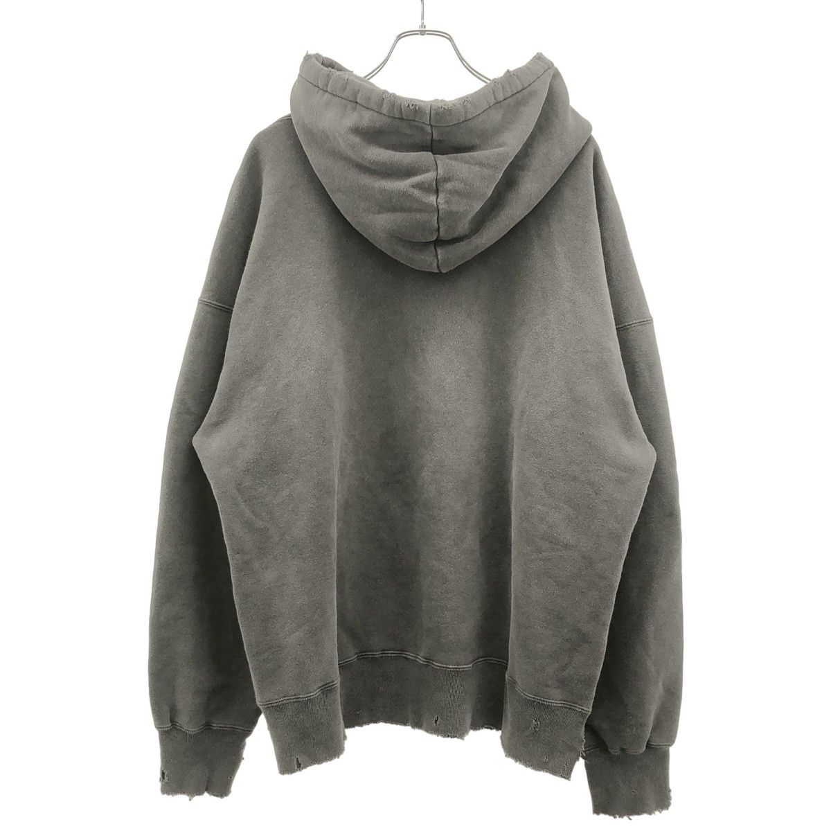 ANCELLM アンセルム 23AW DYED DAMAGE HOODIE ダイドダメージ 