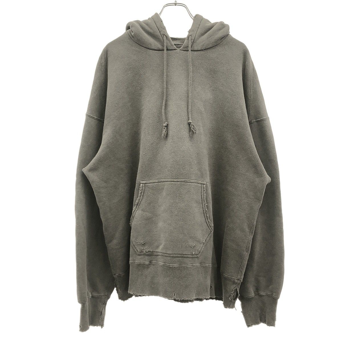 トップス ANCELLM 23AW DYED DAMAGE HOODIE ANC-CT32 ANCELLM アンセルム 23AW DYED DAMAGE HOODIE ダイドダメージ
