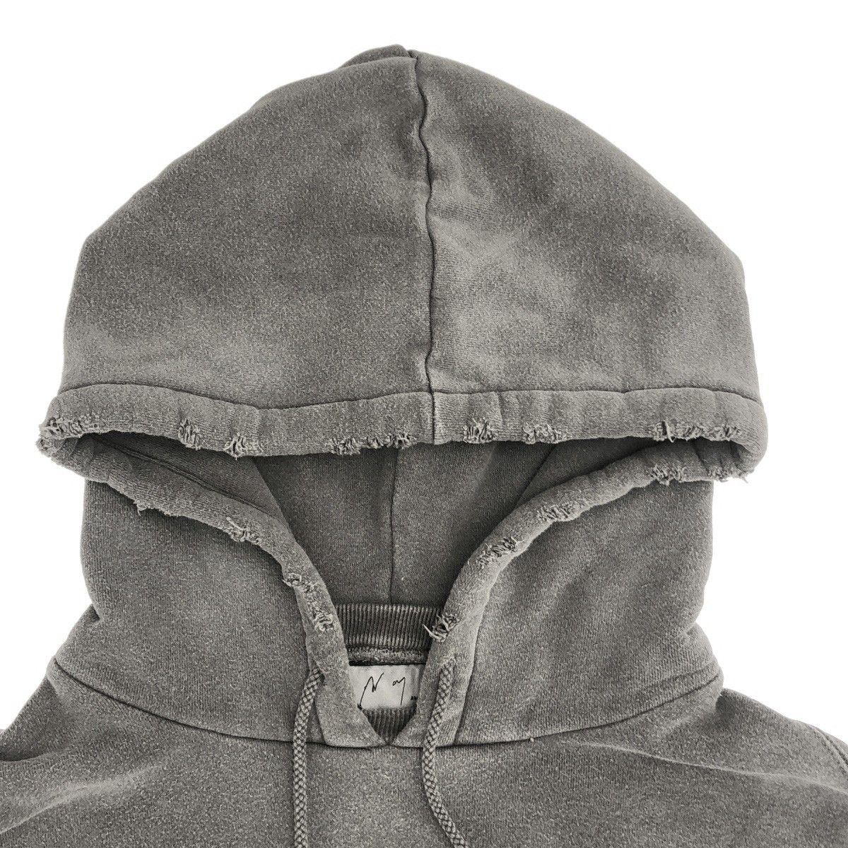 ANCELLM アンセルム 23AW DYED DAMAGE HOODIE ダイドダメージ