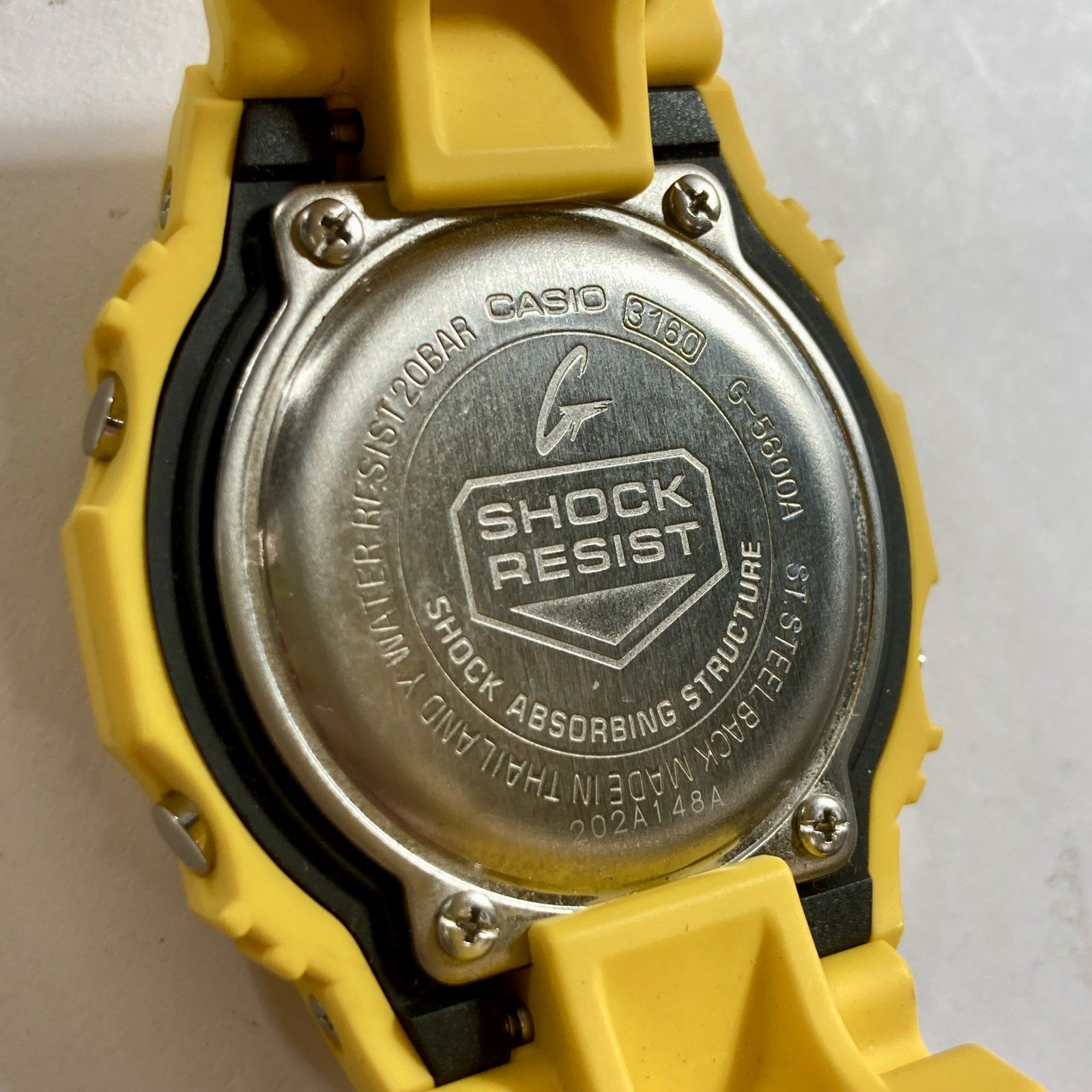 ☆ CASIO カシオ G-SHOCK Gショック G-5600A タフソーラーウォッチ
