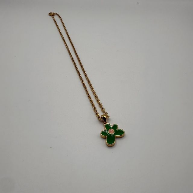 k*y様 GOLF WANG ネックレス　グリーン GOLF WANG FLOWER NECKLACE KELLY GREEN ゴルフワン フラワー