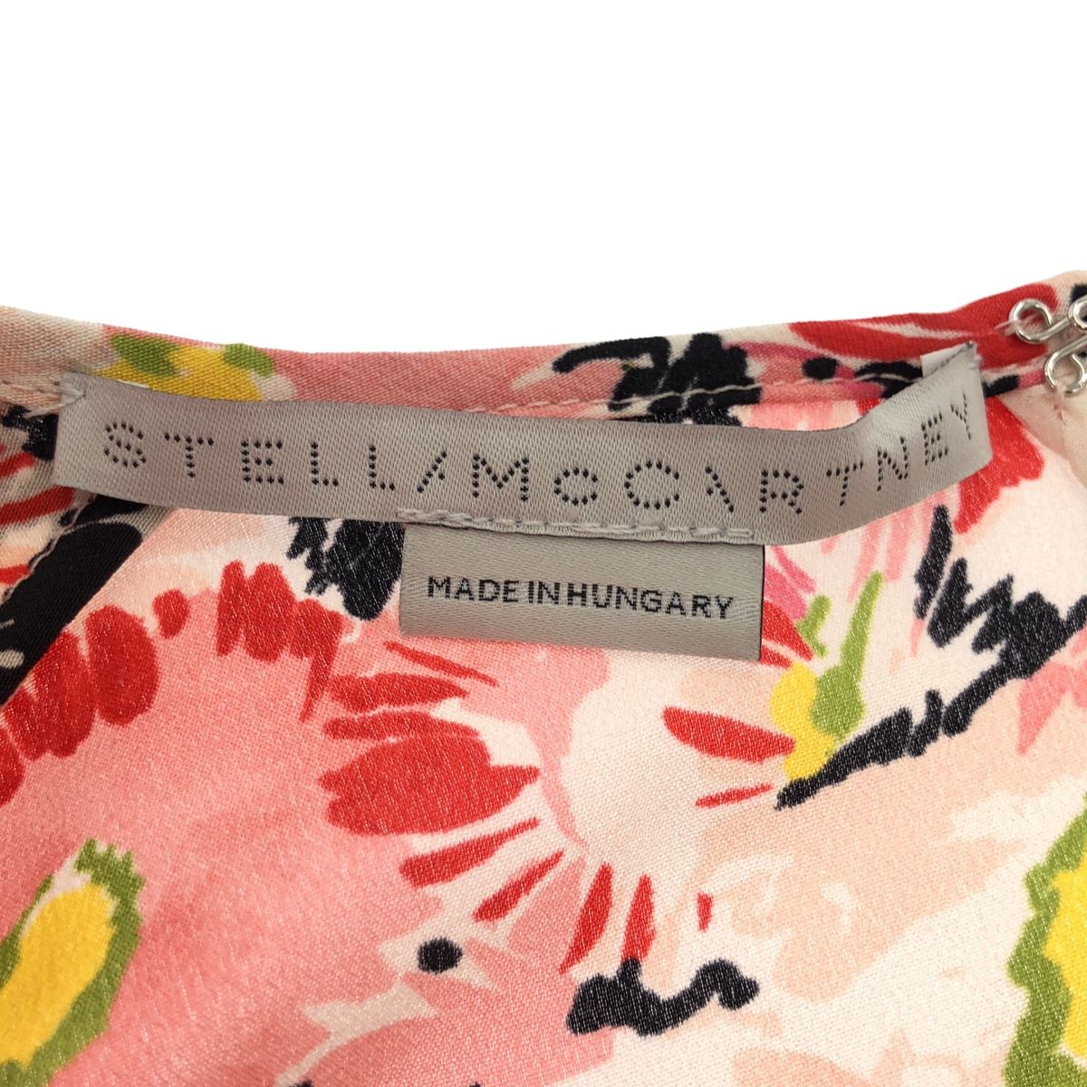 STELLA McCARTNEY ステラ マッカートニー フローラルシルクワンピース