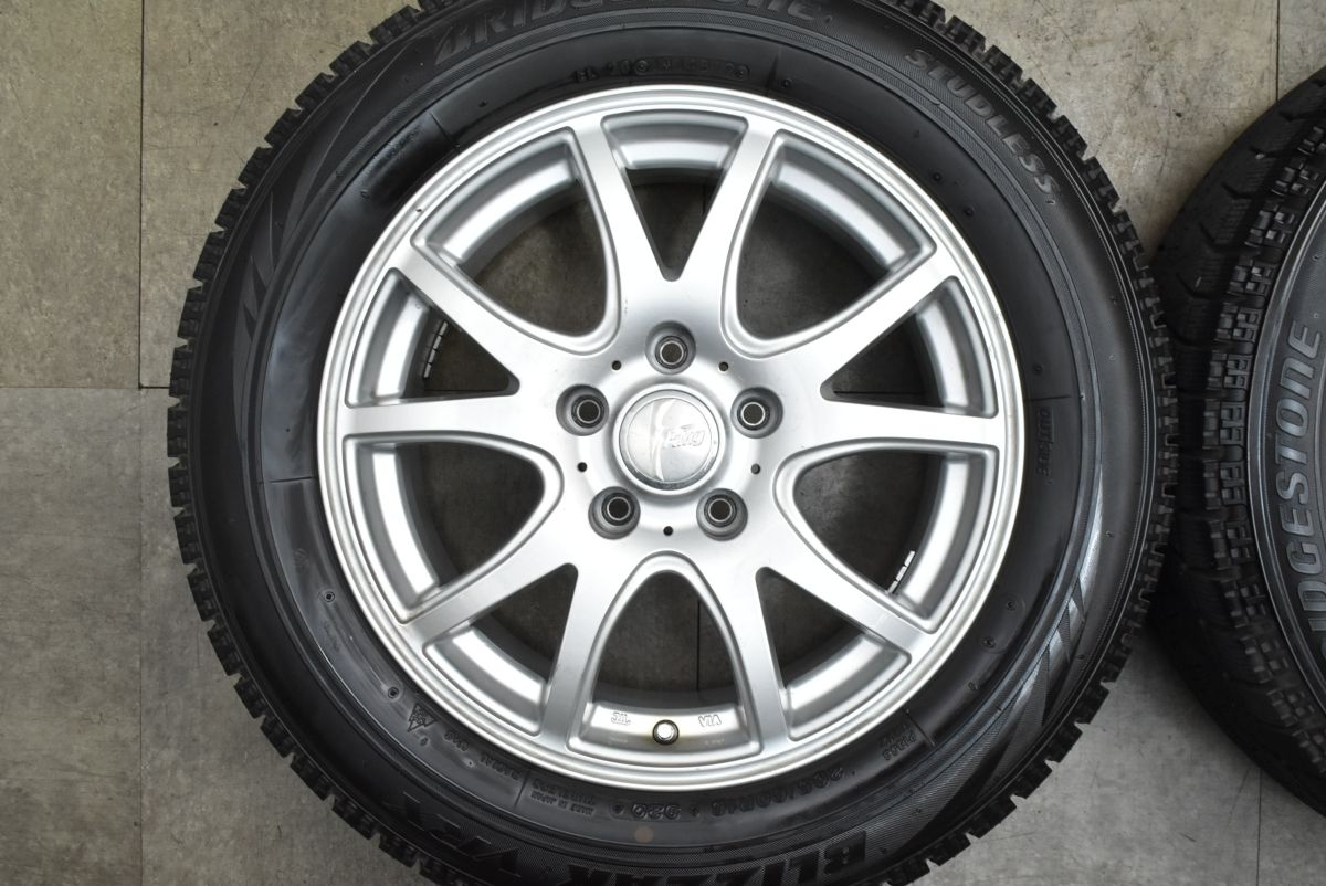 セレナ アクセラ プレマシー インプレッサハッチバック 205/50R17 程度良好品】FANG 16in 6.5J +40 PCD114.3 ブリヂストン ブリザック
