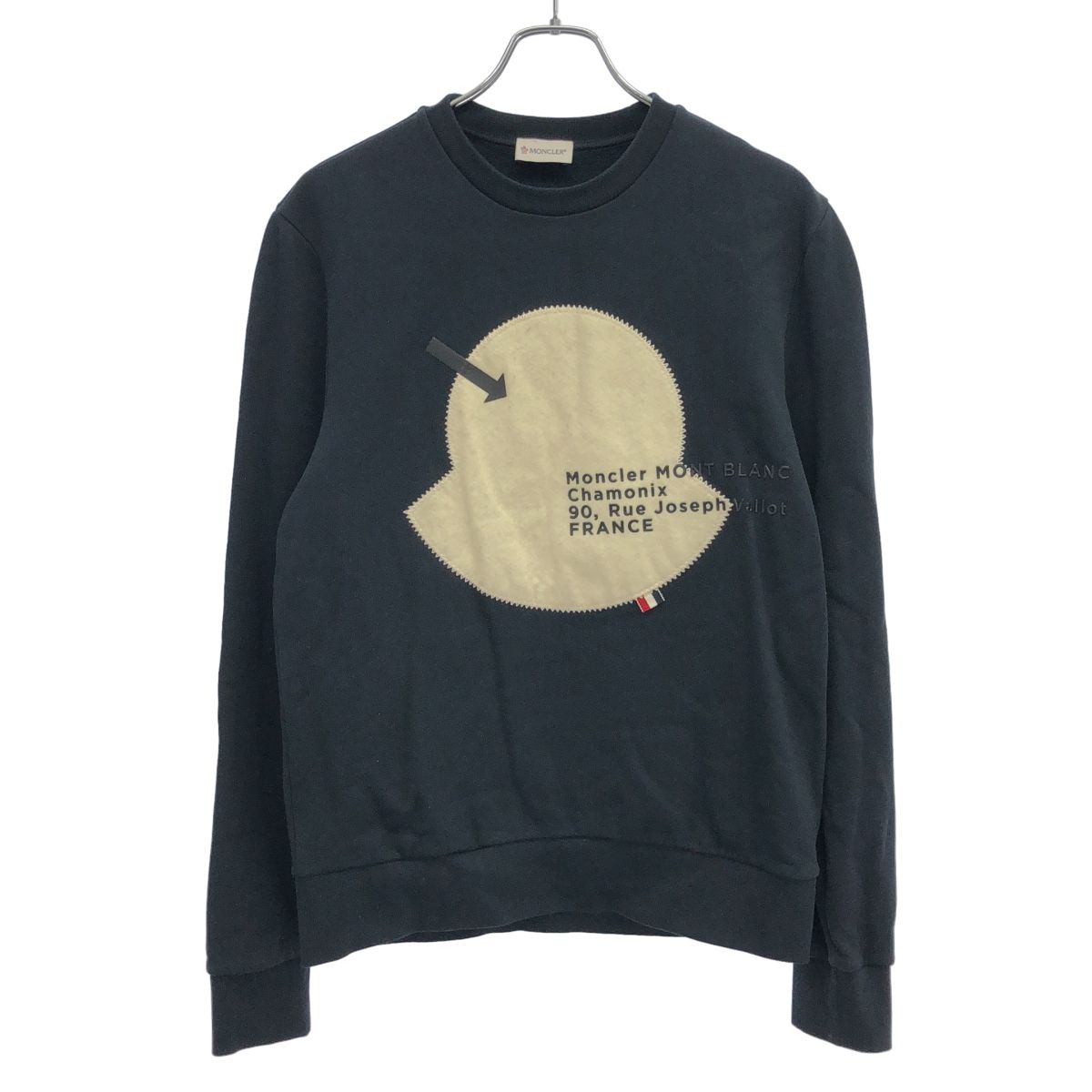 MONCLER モンクレール ワッペンスウェットトレーナー D20918036750 