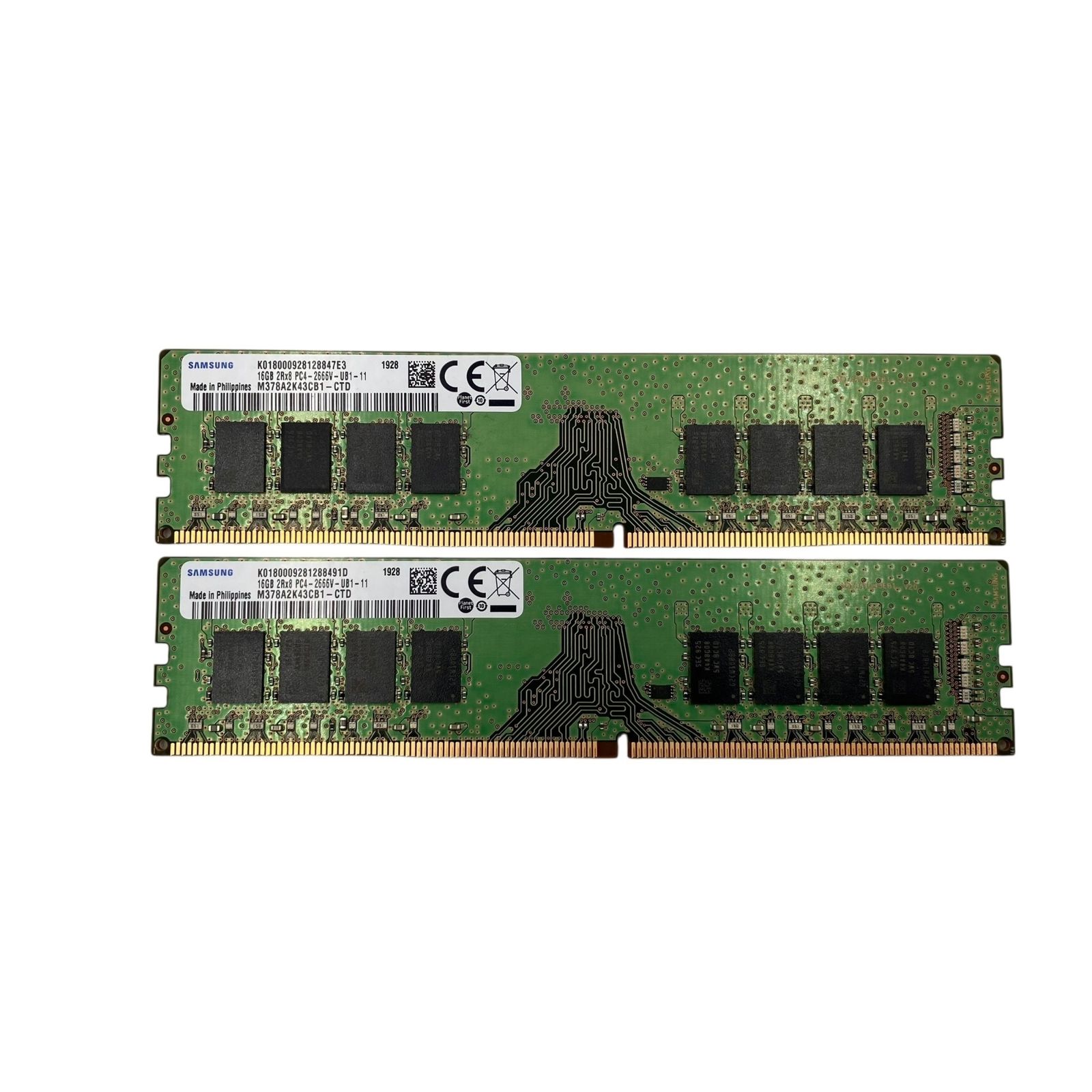 ノートPC メモリ 16GB 合計32GB PC4-2666V 2枚セット ① ノートPC用