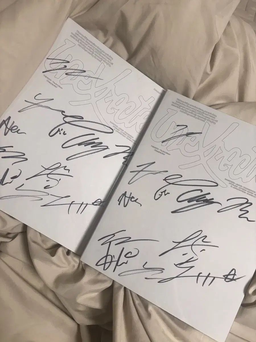 THE BOYZ(ザ・ボーイズ・ドボイズ) サイン アルバム 出品