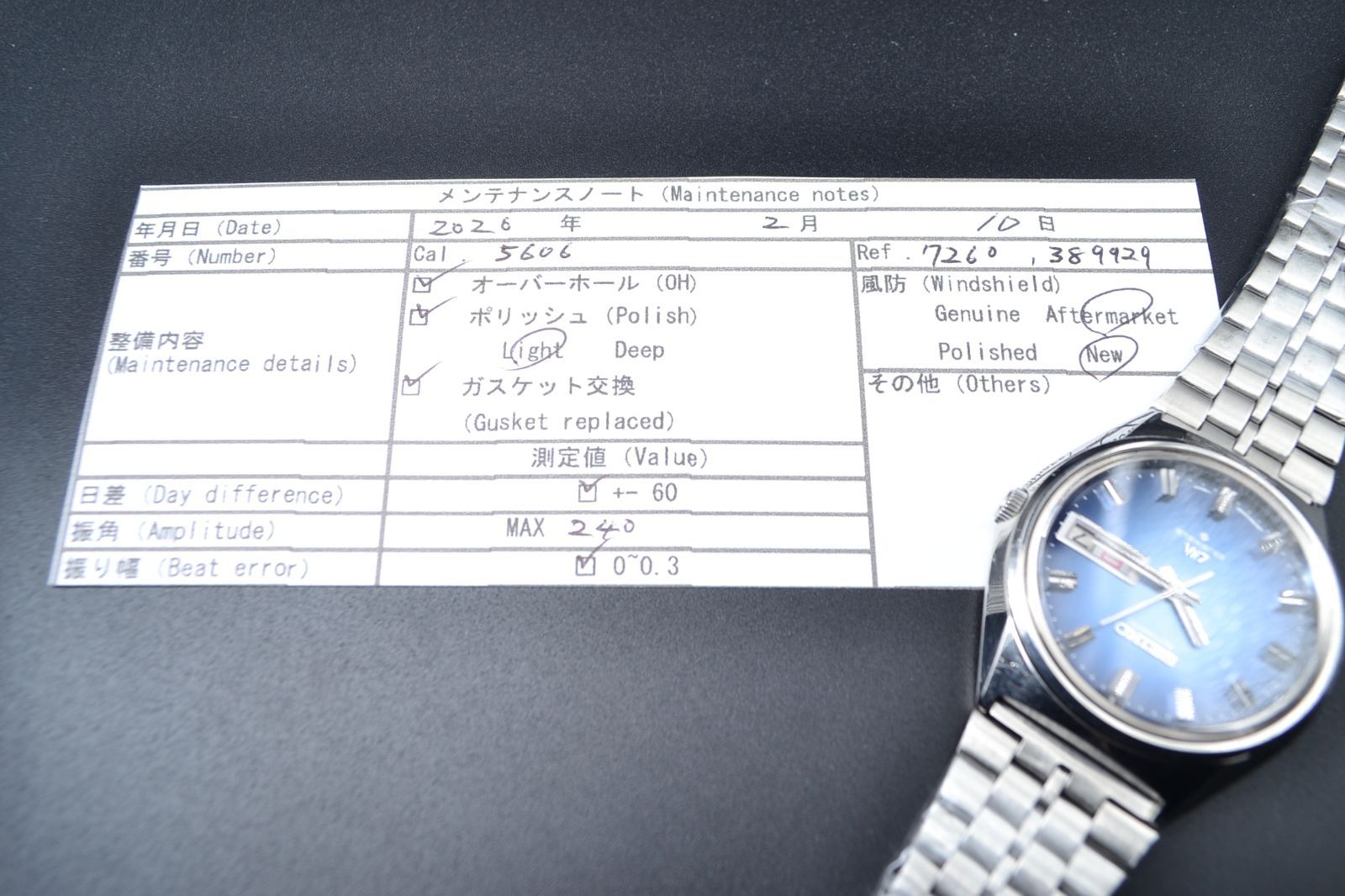 SEIKO ロードマチック