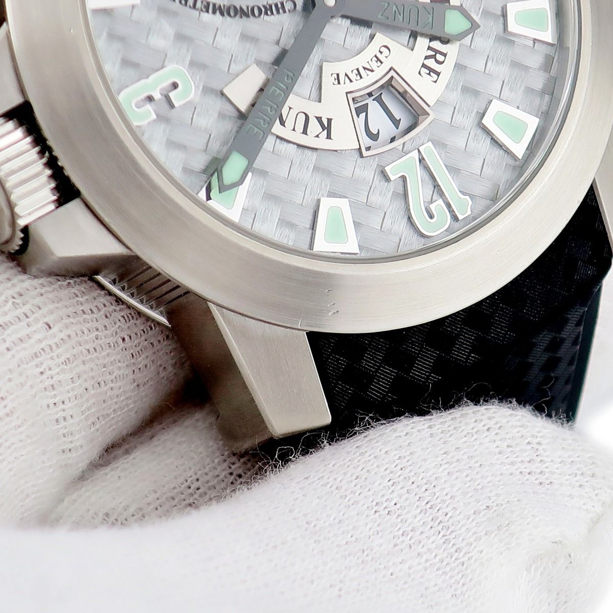  ピエールクンツ 腕時計 G016 鑑定済み ブランド トータルコーデ 自動巻き時計 腕時計(アナログ)