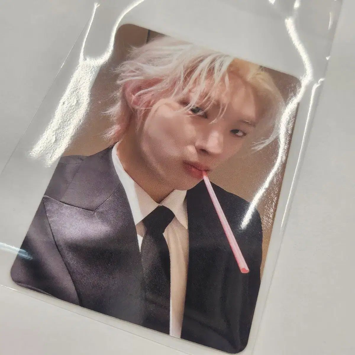 アチズ ATEEZ エイティーズ アチズ ミンギ MINGI 直筆サイン入り