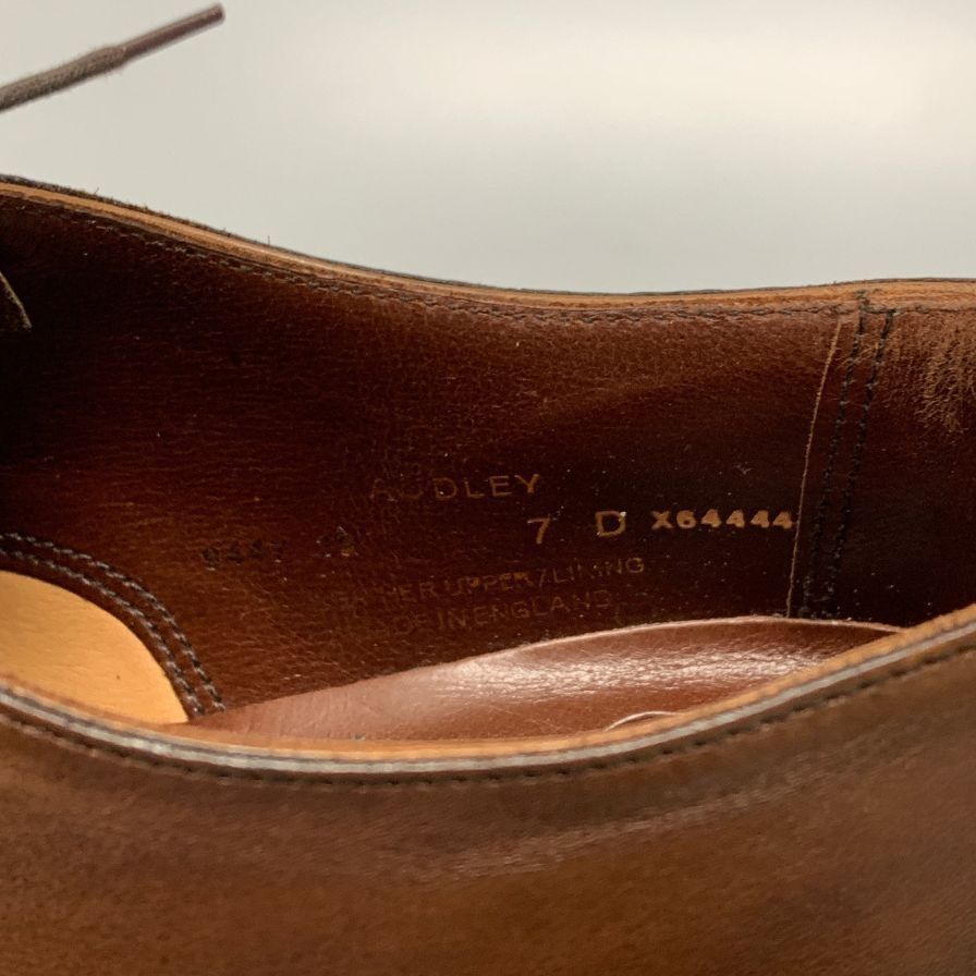 クロケット&ジョーンズ オードリー レザーシューズ 9447【LA】【中古