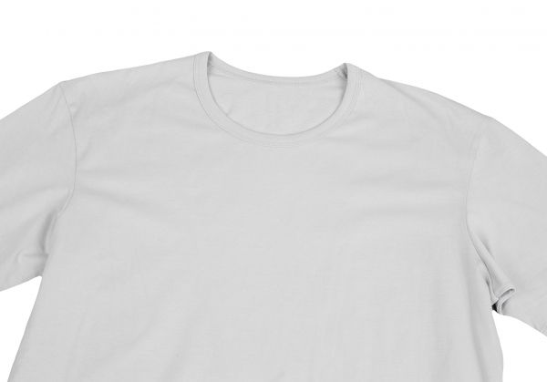 イッセイミヤケメンISSEY MIYAKE MEN コットンバックロゴTシャツ ライトグレー3